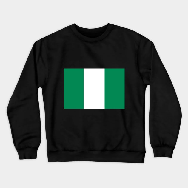 Nigeria Crewneck Sweatshirt by Wickedcartoons